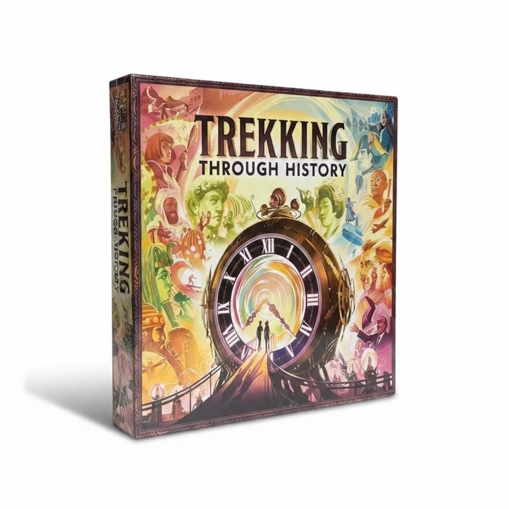 Underdog Games Trekking Through History Time Travel Board Game New Sealed 10+